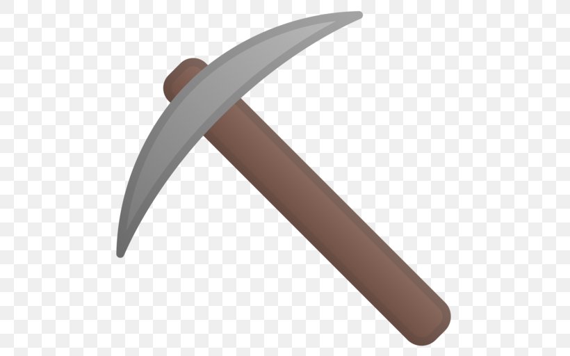 Pickaxe Emojipedia Meaning Android Oreo, PNG, 512x512px, Pickaxe, Android Oreo, Cold Weapon, Discord, Emoji Download Free