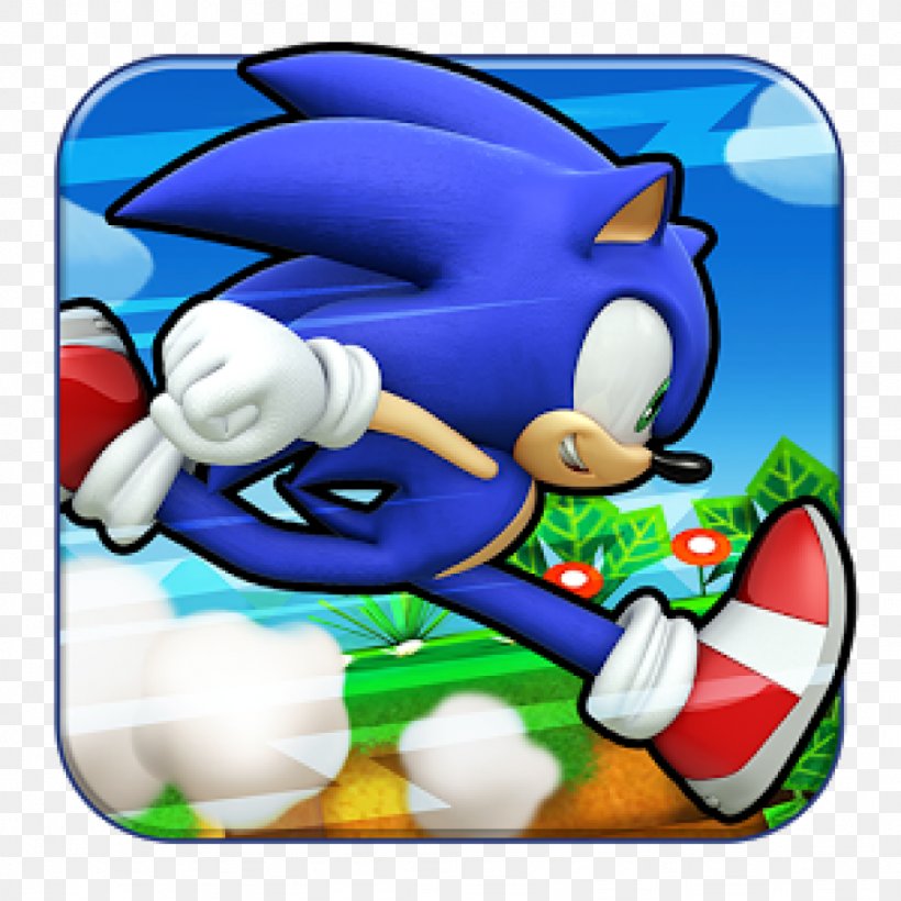Sonic Runners Adventure Sonic The Hedgehog Android Sega, PNG, 1024x1024px, Sonic Runners, Android, App Store, Bluestacks, Cartoon Download Free