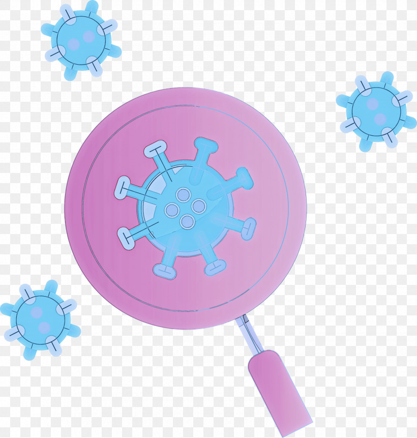 Coronavirus COVID Corona, PNG, 2855x3000px, Coronavirus, Corona, Covid, Pink, Turquoise Download Free