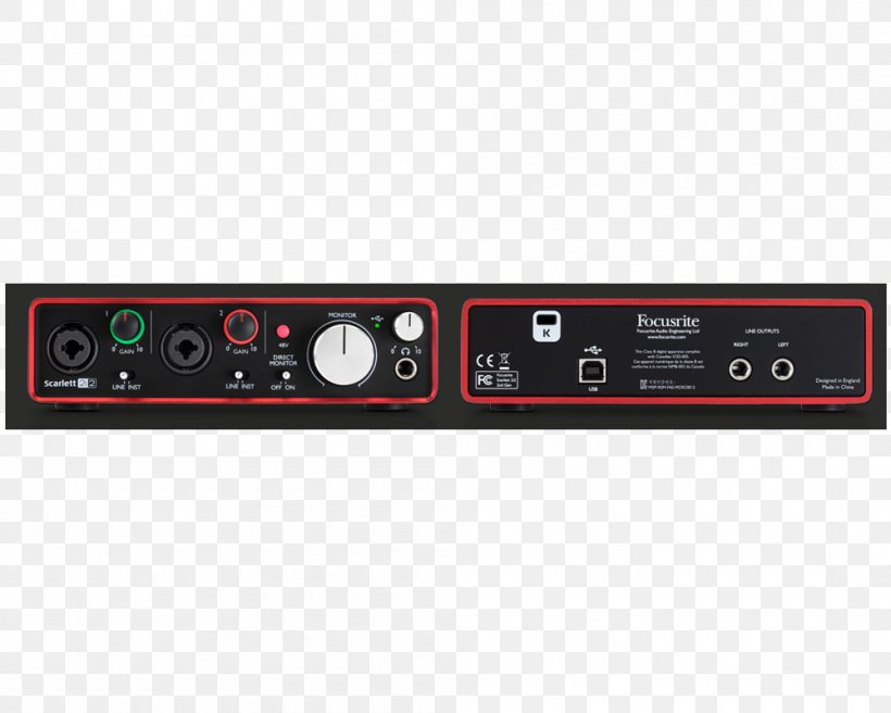 Microphone Electronics Focusrite Scarlett 2i2 Studio Audio, PNG, 1000x800px, Microphone, Amplifier, Audio, Audio Equipment, Audio Power Amplifier Download Free