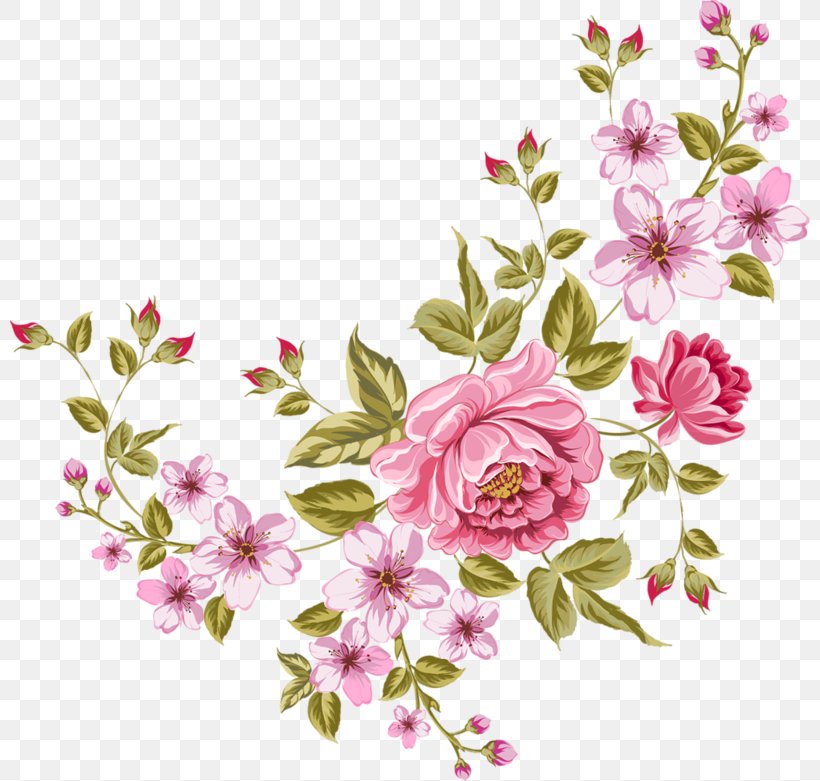 Floral Design Flower Bouquet Rose Pink Flowers, PNG, 800x781px, Floral Design, Blossom, Botany, Branch, Cherry Blossom Download Free