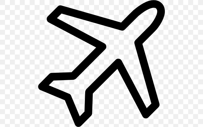 Airplane Drawing Clip Art, PNG, 512x512px, Airplane, Area, Black And White, Drawing, Icon Design Download Free