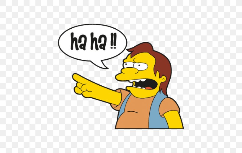 Nelson Muntz, PNG, 518x518px, Nelson Muntz, Area, Beak, Bird, Cartoon Download Free