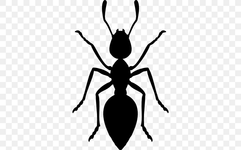 Ant Royalty-free Clip Art, PNG, 512x512px, Ant, Ant Colony, Arthropod, Artwork, Black And White Download Free