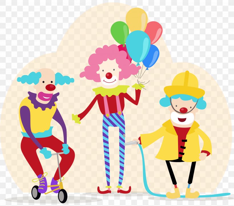 Clown #3 Clown #2 Laughter, PNG, 2639x2325px, Clown 3, Art, Circus, Clown, Clown 2 Download Free