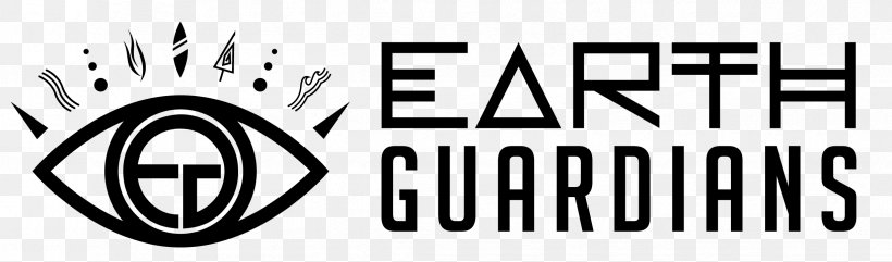Earth Guardians Global Warming Logo Climate Change, PNG, 2448x720px, Earth, Area, Black, Black And White, Brand Download Free