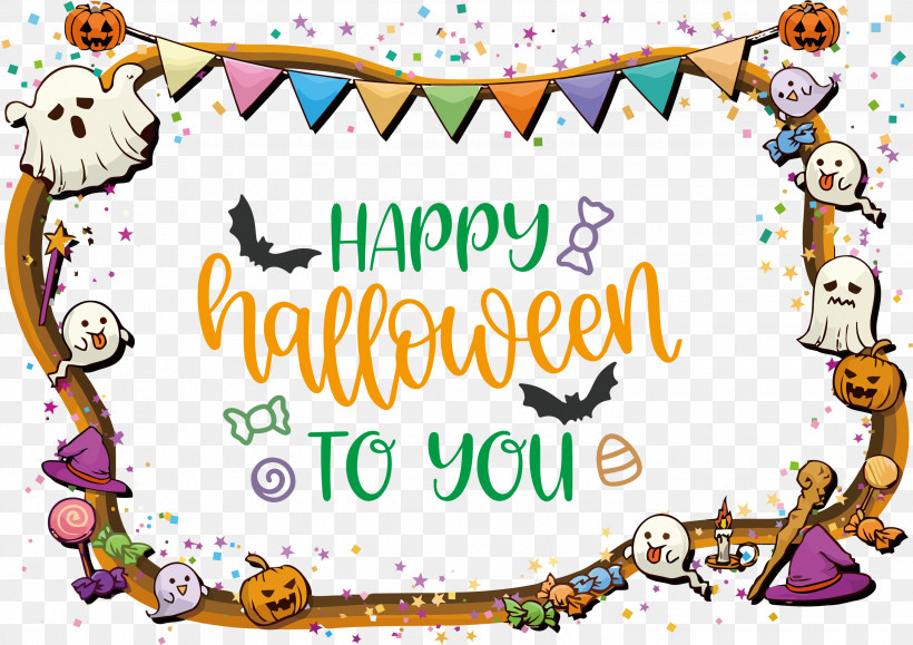 Happy Halloween, PNG, 3000x2121px, Happy Halloween, Cricut, Cutest Pumpkin, Printing, Text Download Free