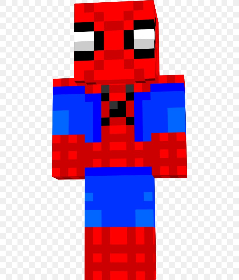 Minecraft: Pocket Edition Spider-Man Theme YouTube, PNG, 464x961px, Minecraft, Area, Blue, Character, Creeper Download Free