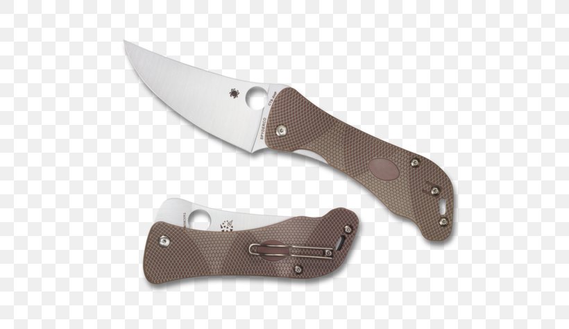 Pocketknife Spyderco Hundred Pacer Spyderco Caribbean Leaf, PNG, 579x474px, Knife, Blade, Bowie Knife, Camping, Cold Weapon Download Free