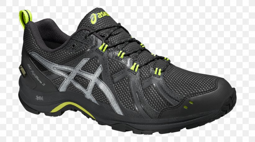 ASICS Gore-Tex Sports Shoes Hiking Boot, PNG, 1008x564px, Asics, Athletic Shoe, Bicycle Shoe, Black, Boot Download Free