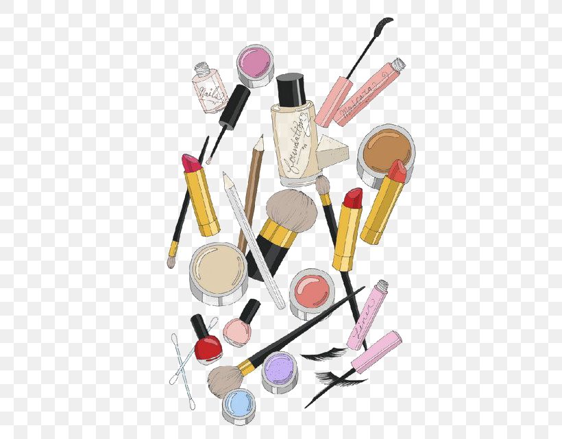 Chanel Cosmetics Fashion Illustration Drawing Illustration, PNG, 482x640px, Chanel, Beauty, Beauty Parlour, Brush, Cosmetics Download Free