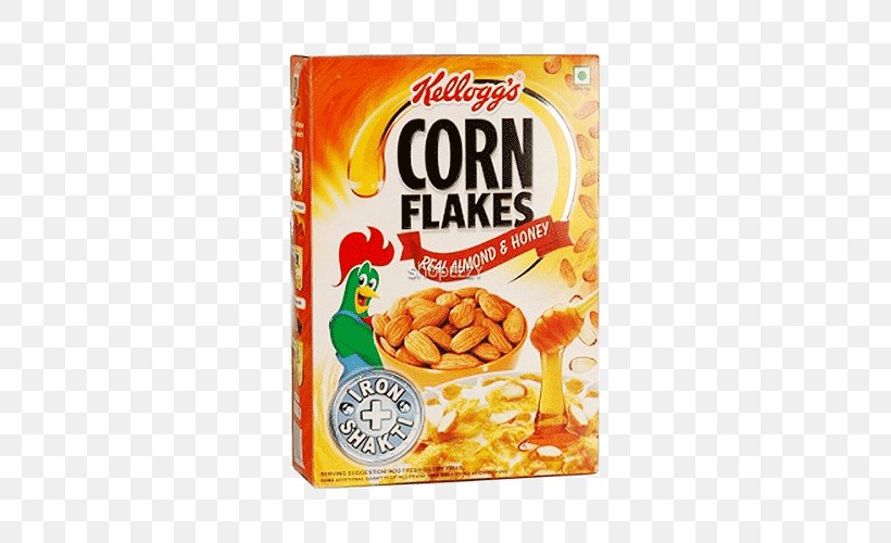Corn Flakes Breakfast Cereal Kellogg's All-Bran Complete Wheat Flakes Vegetarian Cuisine, PNG, 500x500px, Corn Flakes, Allbran, Almond, Breakfast, Breakfast Cereal Download Free