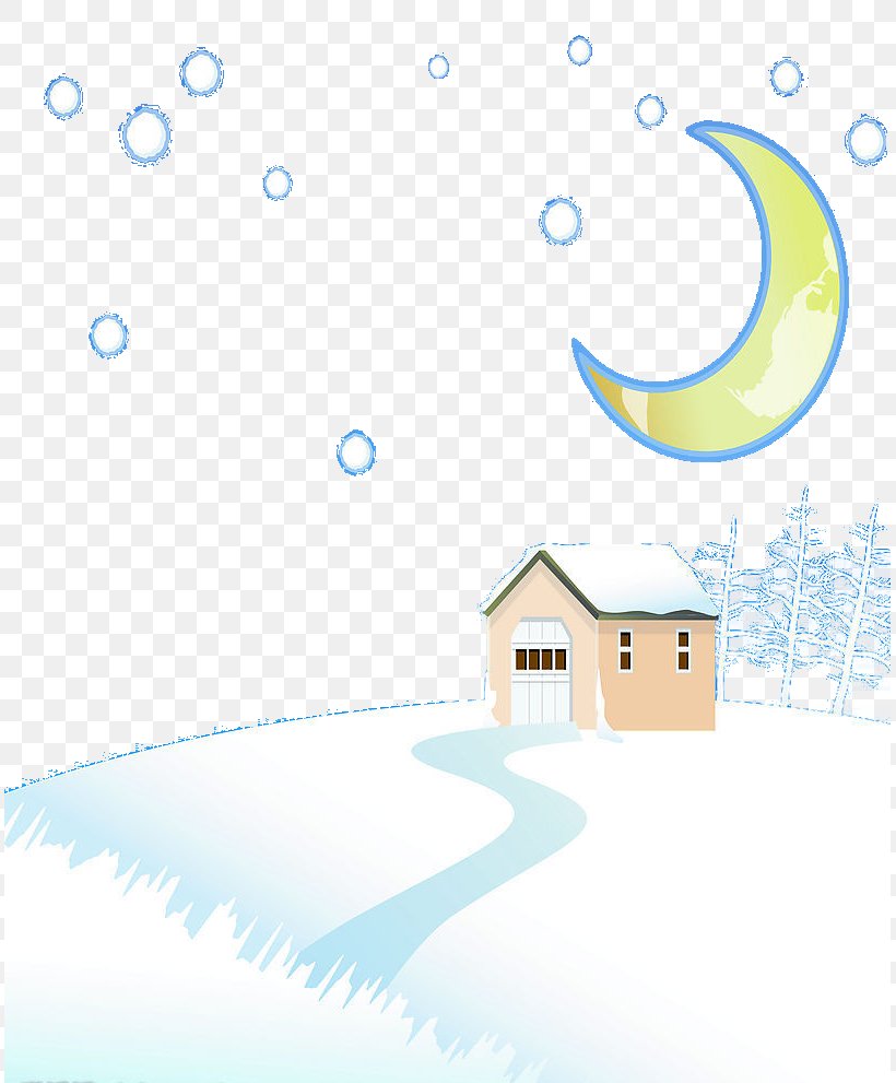 Night Moonlight Winter, PNG, 811x991px, Night, Area, Blue, Daytime, Designer Download Free