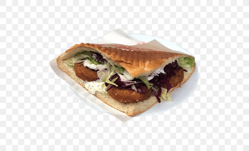 Pan Bagnat Falafel Dürüm Iced Tea Doner Kebab, PNG, 500x500px, Pan Bagnat, Baked Goods, Breakfast Sandwich, Chicken As Food, Cocacola Company Download Free