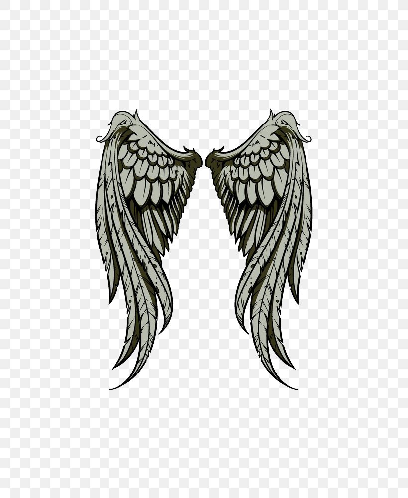 Drawing Illustration, PNG, 707x1000px, Wing, Art, Black And White, Body Jewelry, Drawing Download Free
