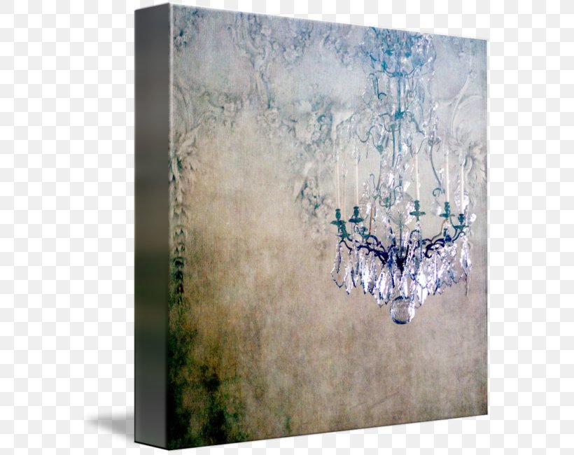 Chandelier Painting Art Canvas Room, PNG, 589x650px, Chandelier, Art, Candlestick, Canvas, Drawing Download Free
