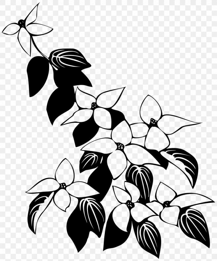 Clip Art Insect Leaf Plant Stem Pattern, PNG, 830x1000px, Insect, Black M, Blackandwhite, Botany, Branch Download Free