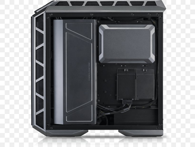 Computer Cases & Housings Power Supply Unit Cooler Master ATX Graphics Cards & Video Adapters, PNG, 620x619px, Computer Cases Housings, Atx, Black, Central Processing Unit, Computer Download Free
