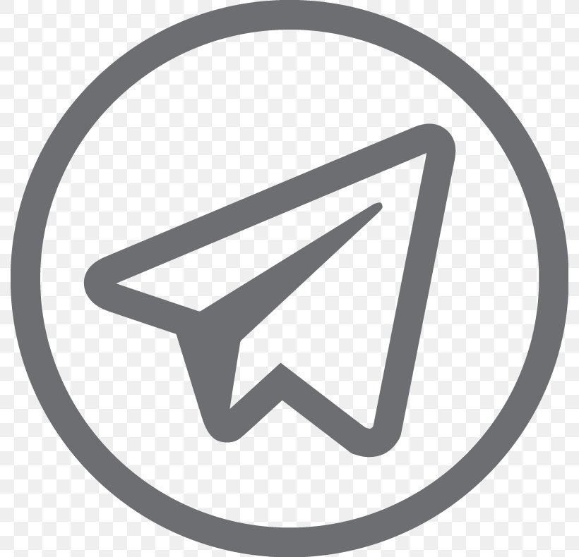 Telegram Clip Art WhatsApp, PNG, 790x790px, Telegram, Area, Black And White, Brand, Instant Messaging Download Free