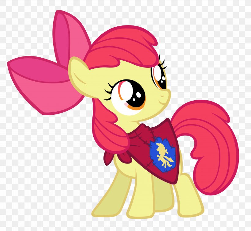 Apple Bloom Applejack Pony Scootaloo Rarity, PNG, 6523x5993px, Watercolor, Cartoon, Flower, Frame, Heart Download Free