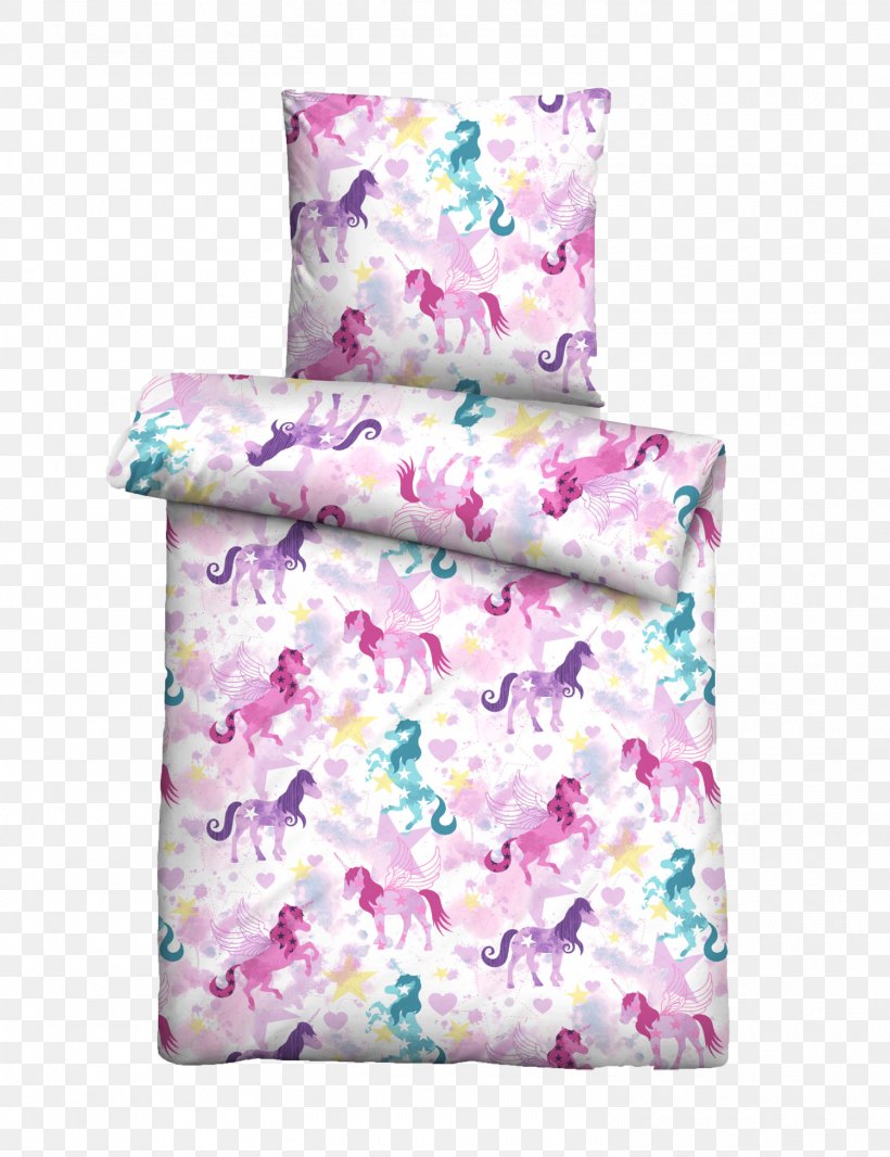 Bed Sheets Renforcé Biber Unicorn Filly, PNG, 1500x1951px, Watercolor, Cartoon, Flower, Frame, Heart Download Free