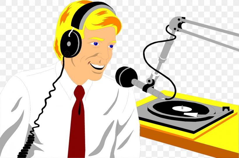 Disc Jockey Radio Personality Clip Art, PNG, 958x636px, Watercolor, Cartoon, Flower, Frame, Heart Download Free