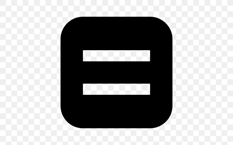 Equals Sign Equality Clip Art, PNG, 512x512px, Equals Sign, Black, Digital Image, Equality, Information Download Free