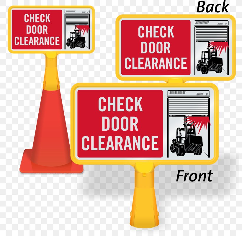 Warning Sign Traffic Sign Forklift Stop Sign, PNG, 800x800px, Warning Sign, Advertising, Area, Brand, Communication Download Free