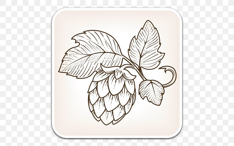 Beer Hops Drawing, PNG, 512x512px, Beer, Art, Art Museum, Butterfly, Drawing Download Free