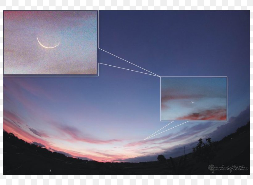 Islamic Calendar Safar Crescent Sky New Moon, PNG, 800x600px, Islamic Calendar, Atmosphere, Calendar, Cloud, Crescent Download Free