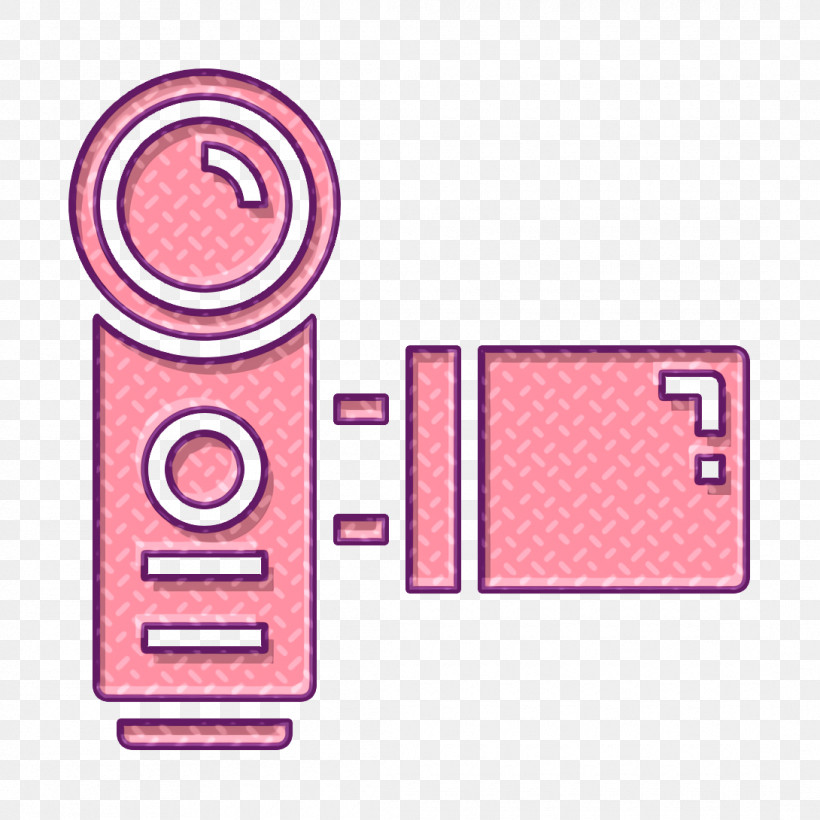Photography Icon Camcorder Icon Music And Multimedia Icon, PNG, 1090x1090px, Photography Icon, Camcorder Icon, Material Property, Music And Multimedia Icon, Pink Download Free