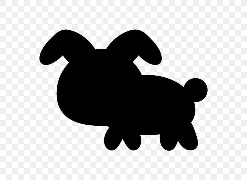 Rabbit–duck Illusion Silhouette Clip Art, PNG, 600x600px, Rabbit, Black, Black And White, Black M, Canidae Download Free
