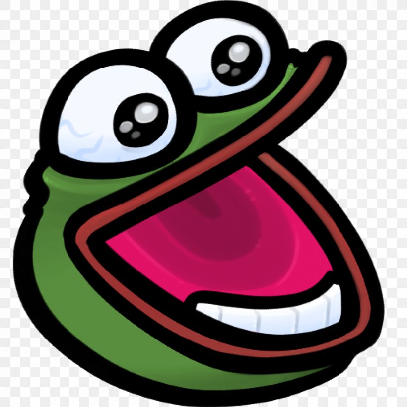 Twitch Pepe The Frog Emote T-shirt Streaming Media, PNG, 1200x1200px, Twitch, Amphibian, Artwork, Crying, Discord Download Free