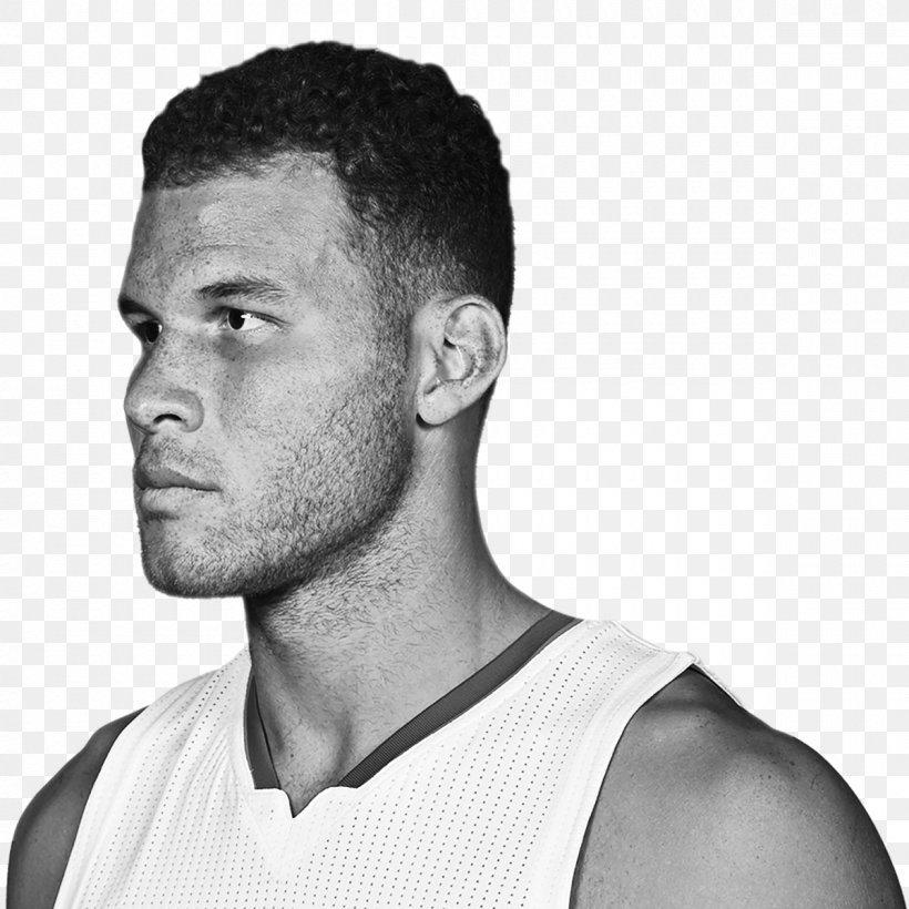 Blake Griffin Los Angeles Clippers 2016 NBA All-Star Game NBA 2K14 Slam Dunk, PNG, 1200x1200px, 2016 Nba Allstar Game, Blake Griffin, Arm, Black And White, Chin Download Free