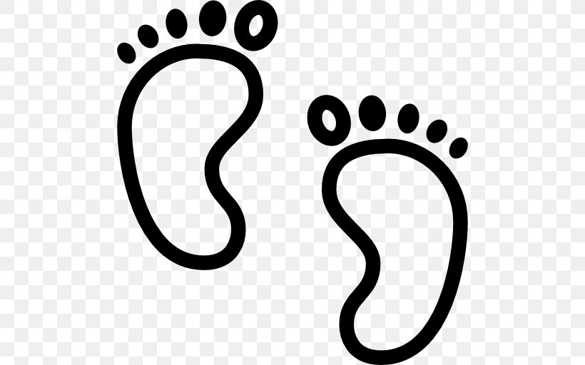 Footprint Clip Art, PNG, 512x512px, Foot, Black And White, Body Jewelry, Child, Footprint Download Free
