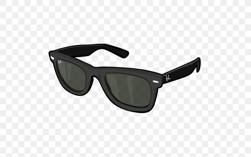 Ray-Ban Wayfarer Aviator Sunglasses Oakley, Inc., PNG, 512x512px, Rayban Wayfarer, Aviator Sunglasses, Black, Clothing, Clothing Accessories Download Free