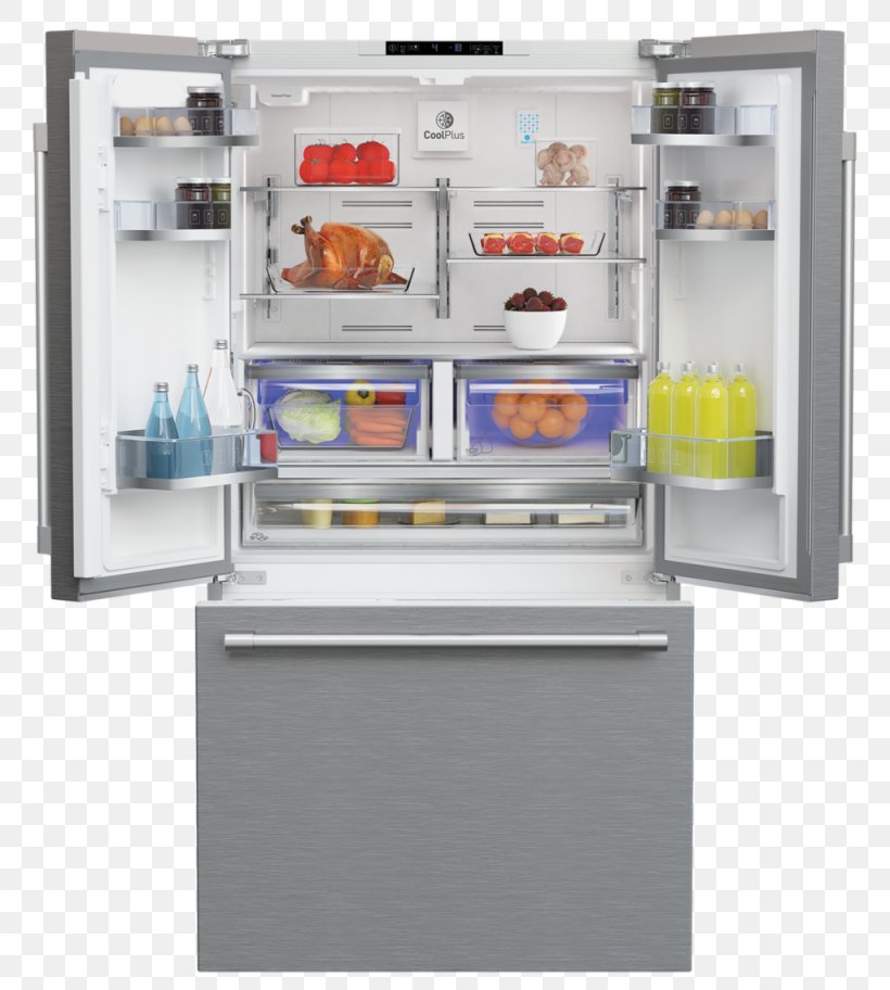 Refrigerator Beko Home Appliance Frigidaire Gallery FGHB2866P Freezers, PNG, 1024x1140px, Refrigerator, Beko, Door, Energy Star, Freezers Download Free