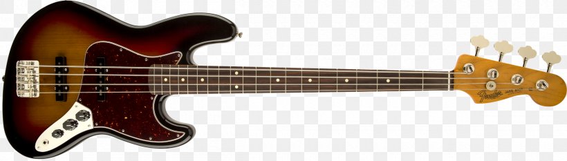 Fender Precision Bass Bass Guitar Fender Jazz Bass Squier Fender Musical Instruments Corporation, PNG, 2400x684px, Watercolor, Cartoon, Flower, Frame, Heart Download Free