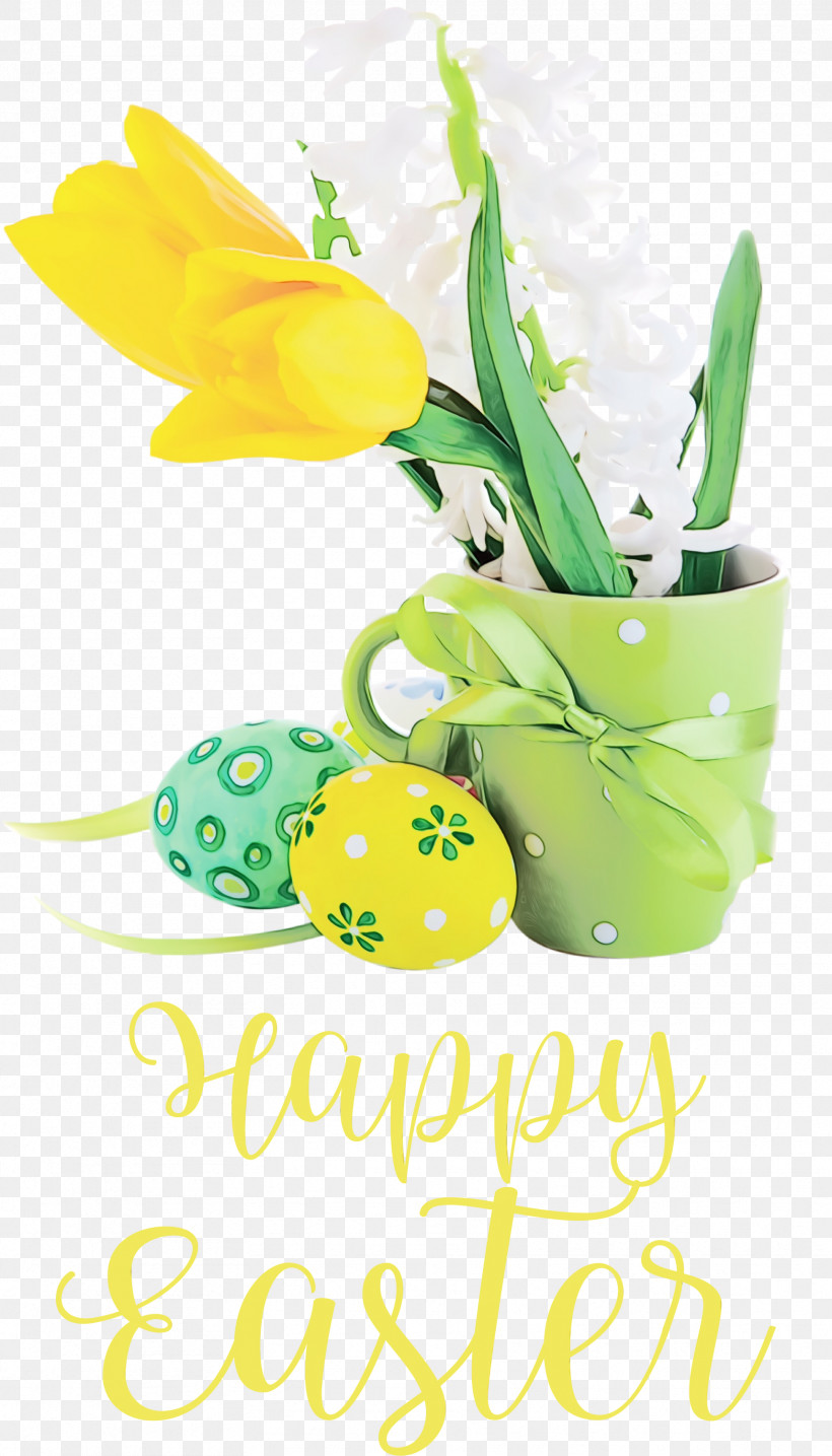 Floral Design, PNG, 1714x3000px, Happy Easter, Carolineblue, Cut Flowers, Easter Egg, Easter Eggs Download Free