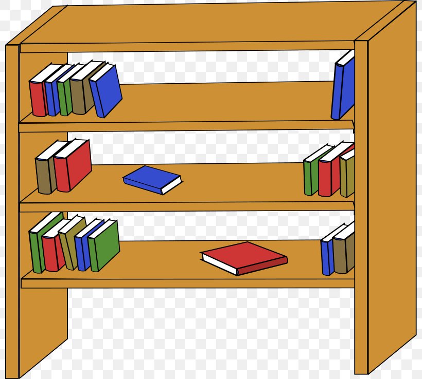 Bookcase Shelf Clip Art, PNG, 800x738px, Bookcase, Area, Book, Document, Free Content Download Free