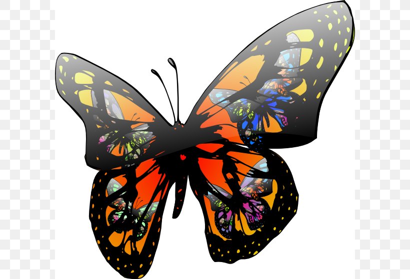 Butterfly Effect Clip Art, PNG, 600x559px, Butterfly, Arthropod, Brush Footed Butterfly, Butterfly Effect, Chaos Theory Download Free