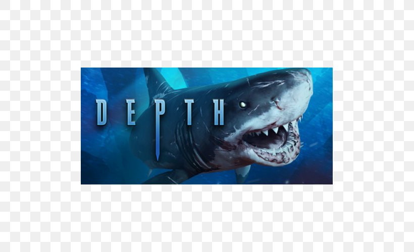 Depth Gameplay Video Game Steam Evolve, PNG, 500x500px, Depth, Achievement, Cartilaginous Fish, Electric Blue, Evolve Download Free
