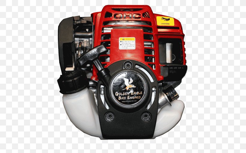 Engine Honda Motor Company Motorized Bicycle Motorcycle, PNG, 496x512px, Engine, Auto Part, Automotive Engine Part, Bicycle, Cycling Download Free