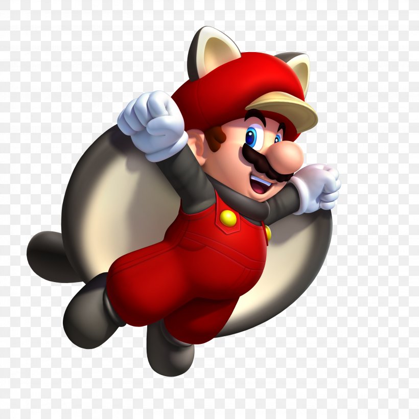 New Super Mario Bros. U New Super Mario Bros. 2, PNG, 3072x3072px, New Super Mario Bros U, Christmas Ornament, Fictional Character, Figurine, Finger Download Free