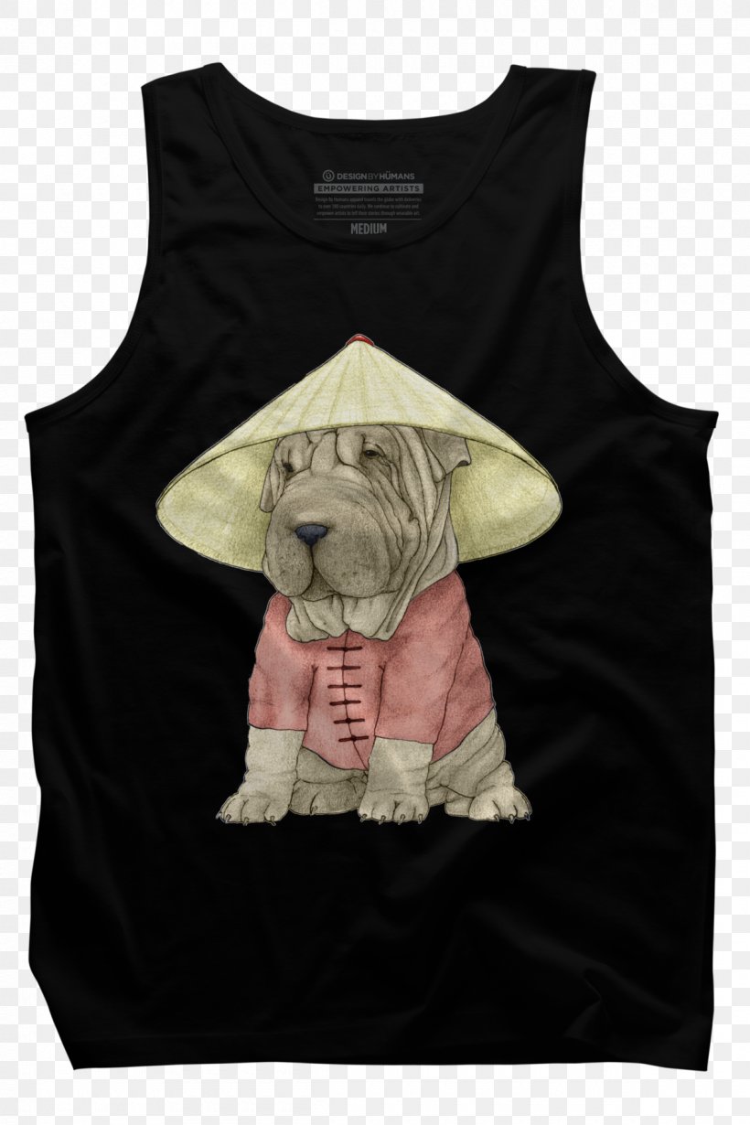 T-shirt Shar Pei Sleeve Gilets, PNG, 1200x1800px, Tshirt, Black, Canidae, Clothing, Dog Download Free