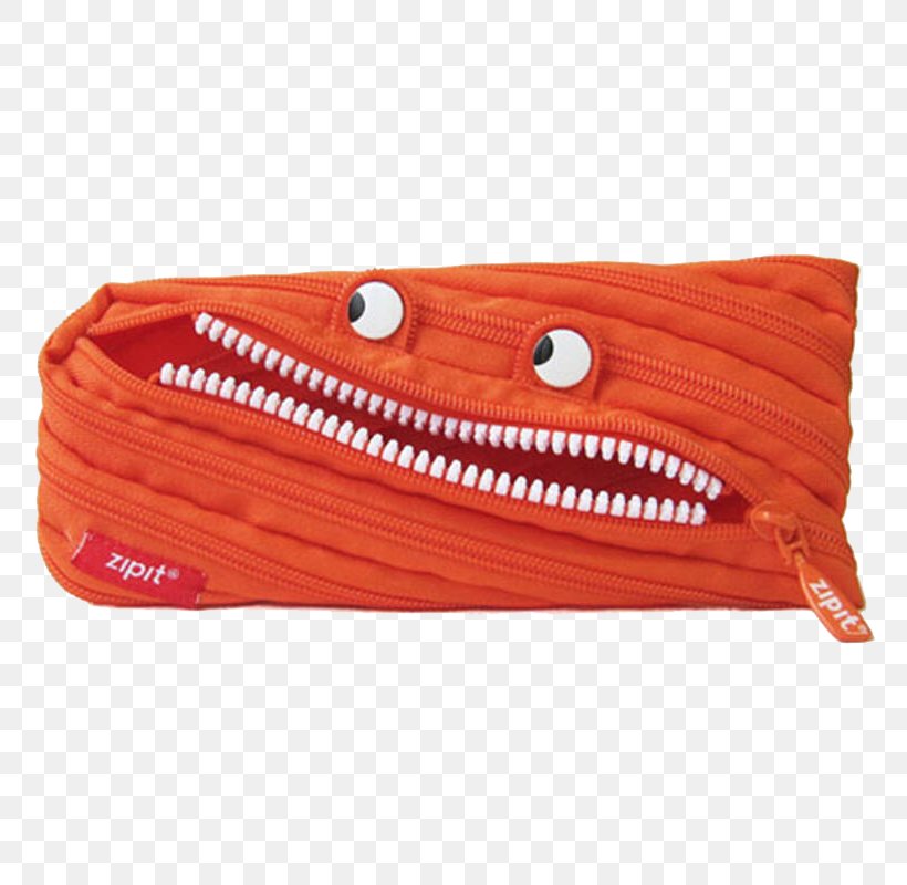 Pencil Case Handbag Zipper Monster Wallet, PNG, 800x800px, Pencil Case, Bag, Case, Coin Purse, Color Download Free