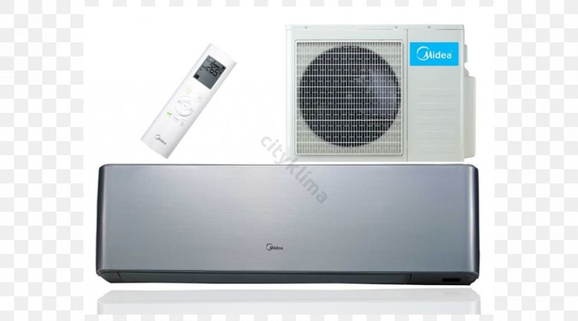 Air Conditioning Midea Climatizzatore Seasonal Energy Efficiency Ratio Air Conditioner, PNG, 900x500px, Air Conditioning, Air Conditioner, Automobile Air Conditioning, British Thermal Unit, Climatizzatore Download Free