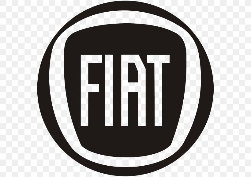 Fiat Automobiles Car Logo Fiat 500X, PNG, 577x577px, Fiat, Black And White, Brand, Car, Decal Download Free