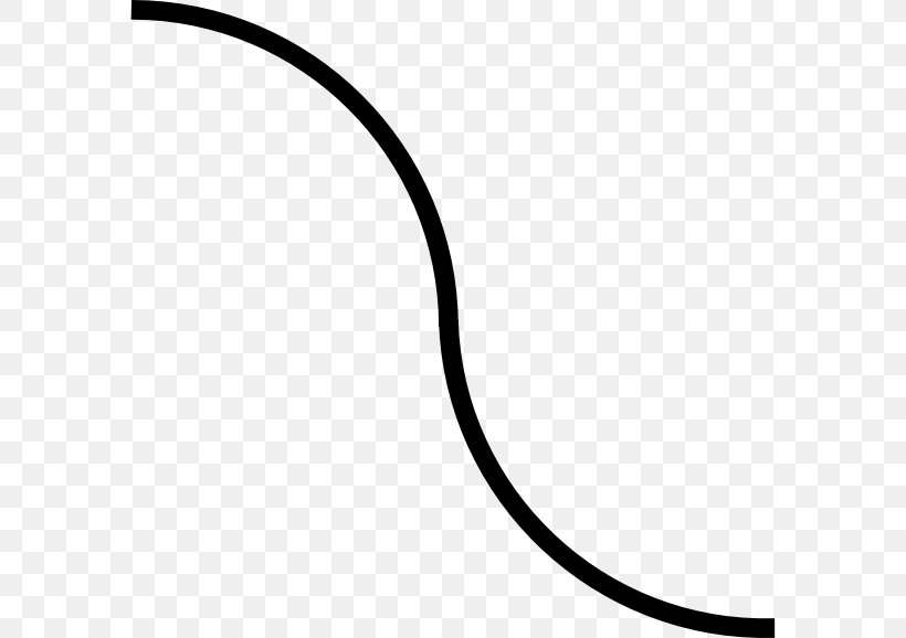 Line Art Curve Clip Art, PNG, 600x578px, Curve, Area, Art, Black And White, Cable Download Free