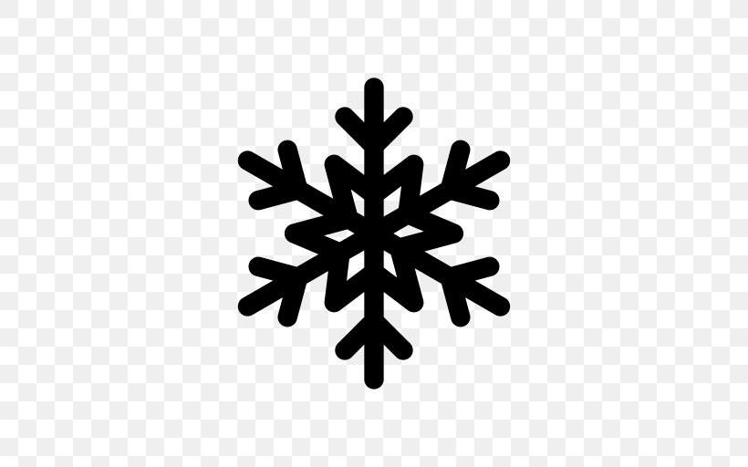 Snowflake Shape, PNG, 512x512px, Snowflake, Black And White, Christmas, Flat Design, Leaf Download Free